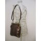 Malaga Small Brown Clasp Purse Bag